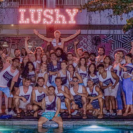 Lushy Hostel Canggu Dış mekan fotoğraf